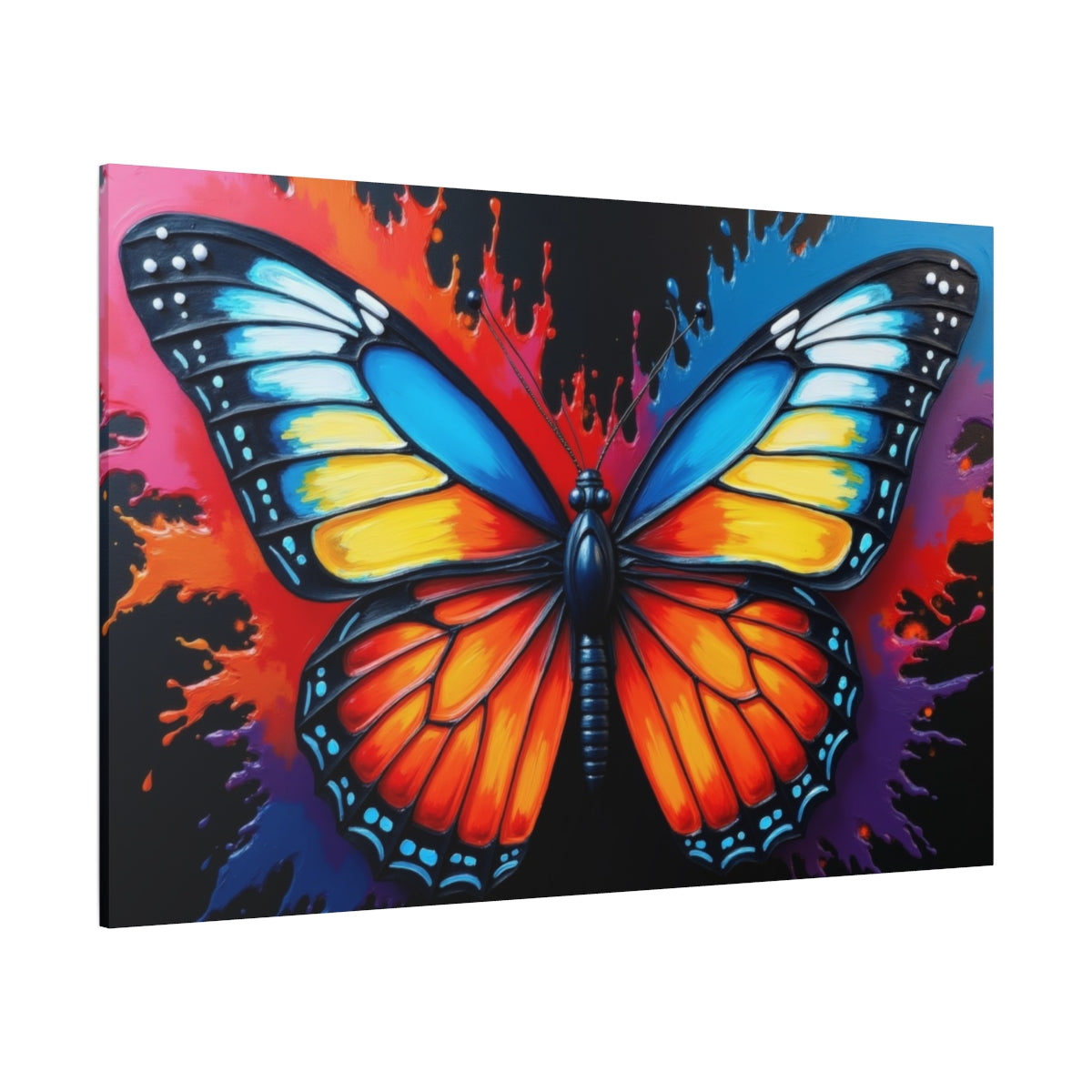 Vibrant Butterfly Explosion