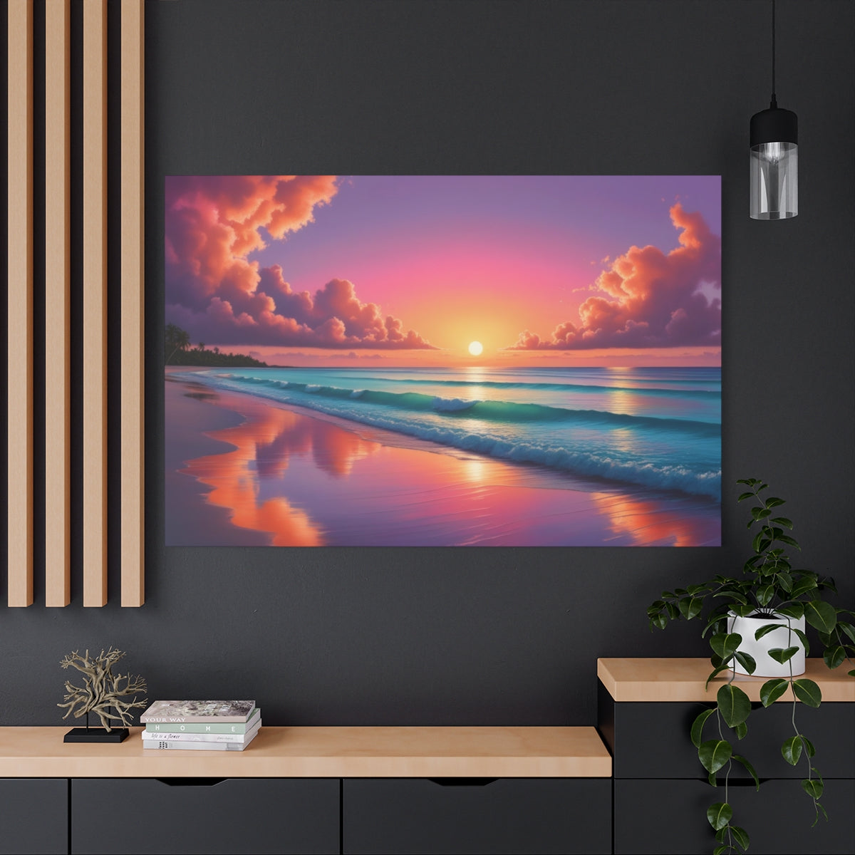 Sunset Reverie on Tropical Shores