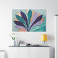 Blossoming Petals in Abstract Harmony