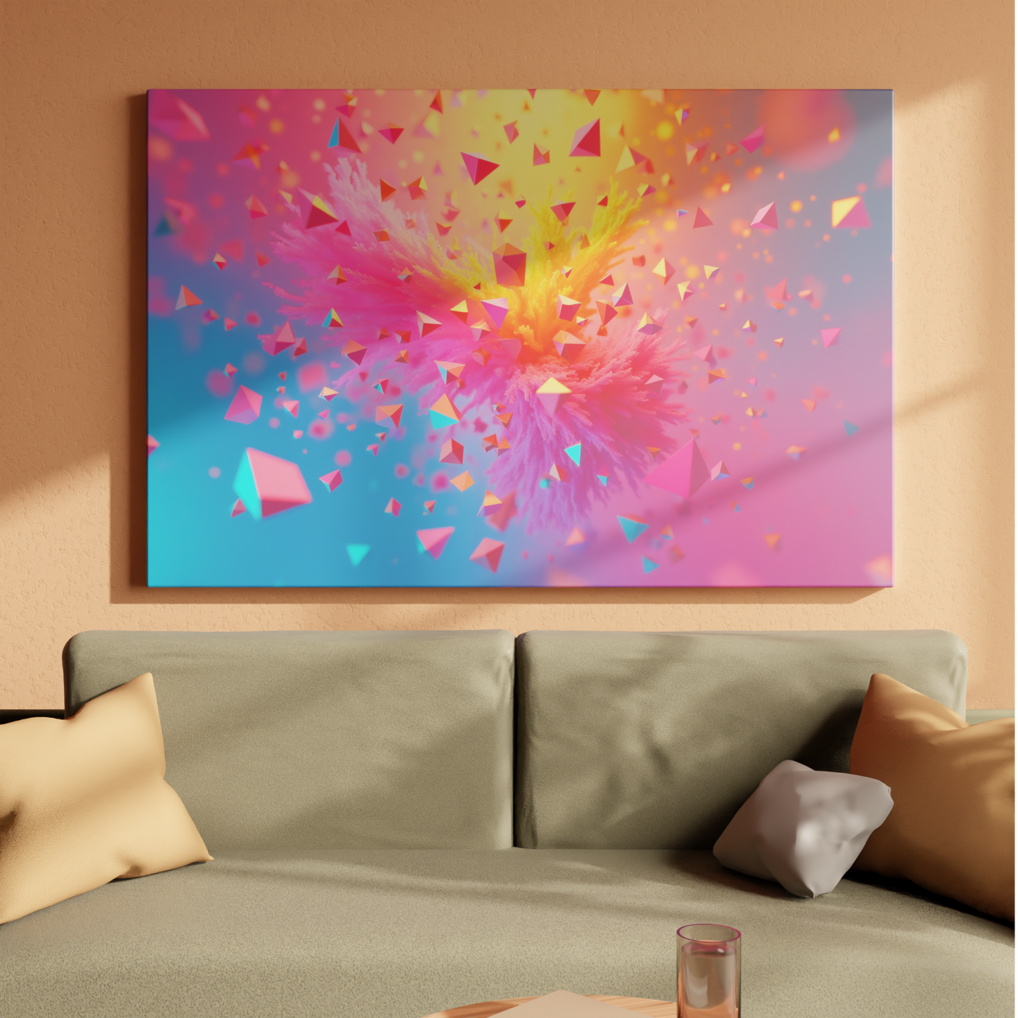 Explosion of Geometric Color