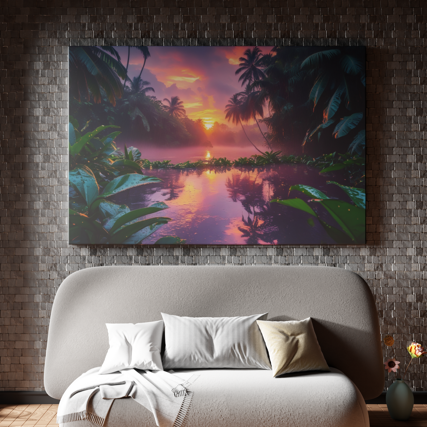 Tropical Sunset Serenity
