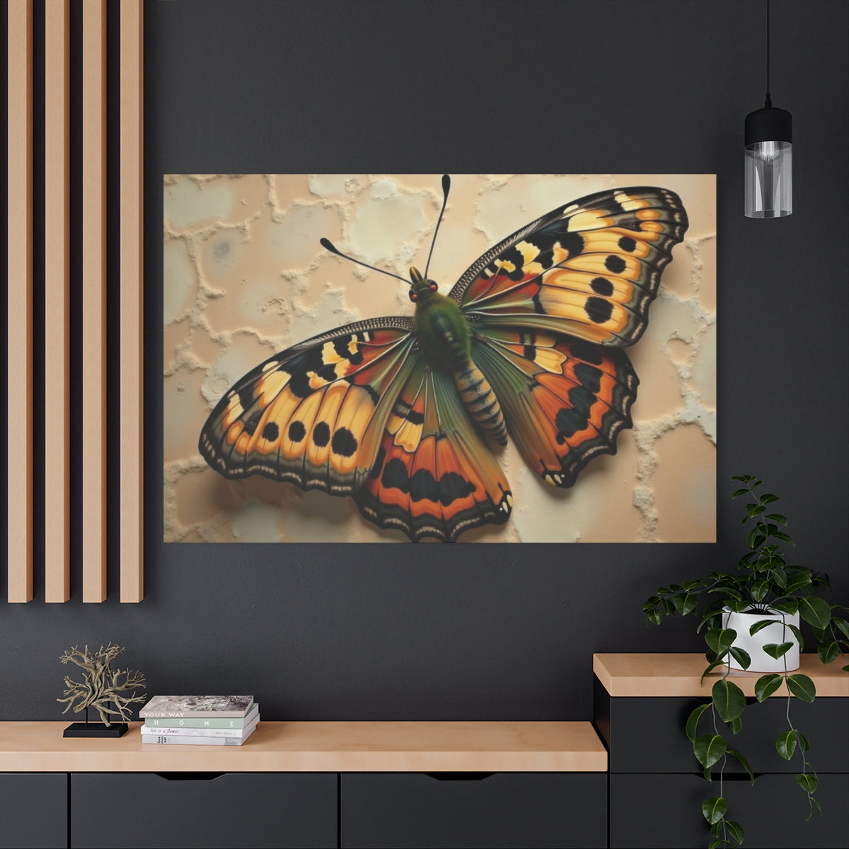 Vibrancy of the Painted Butterfly