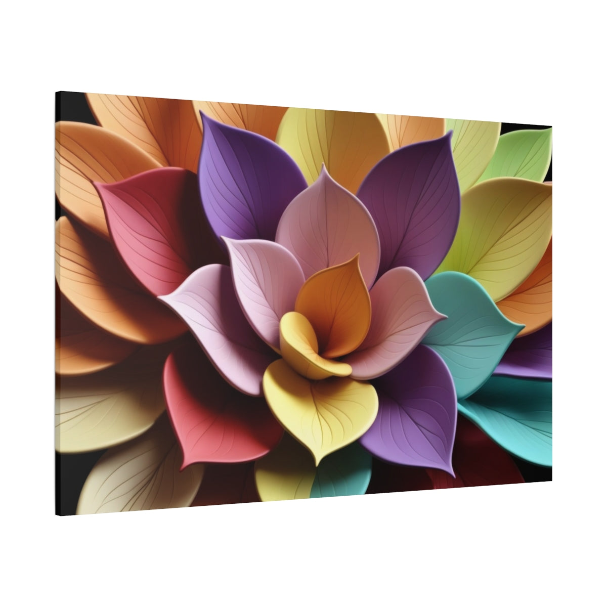 Flutter of Colorful Petals