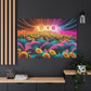 Neon Sunflower Symphony