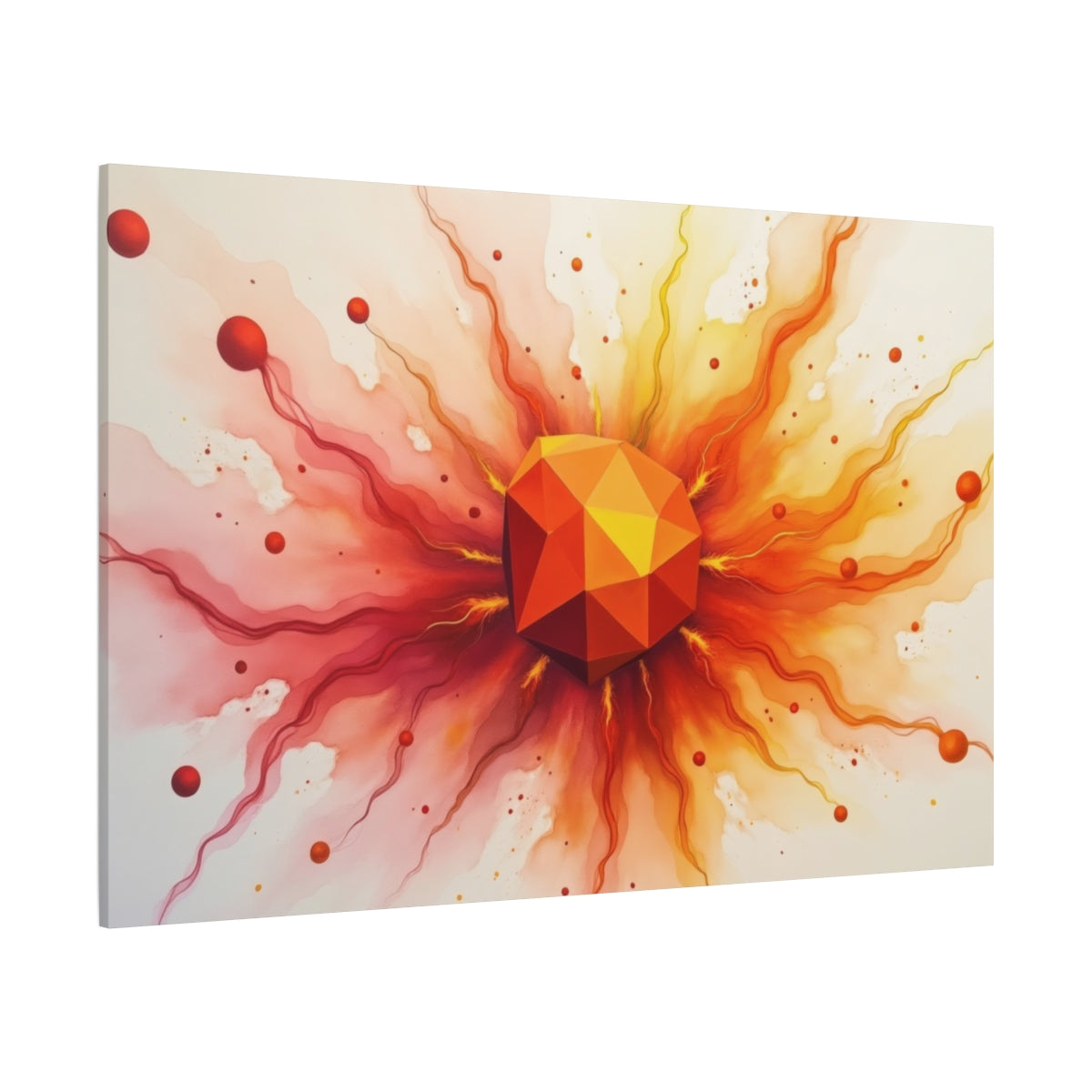 Explosion of Geometric Flame