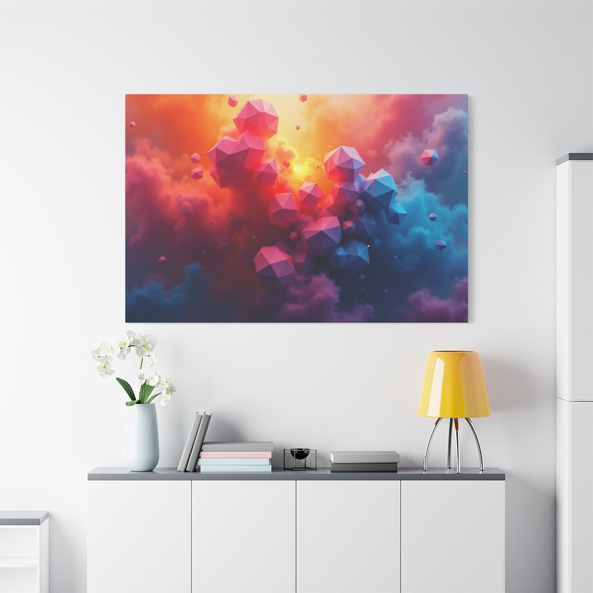 Geometric Journey Through Nebulous Skies