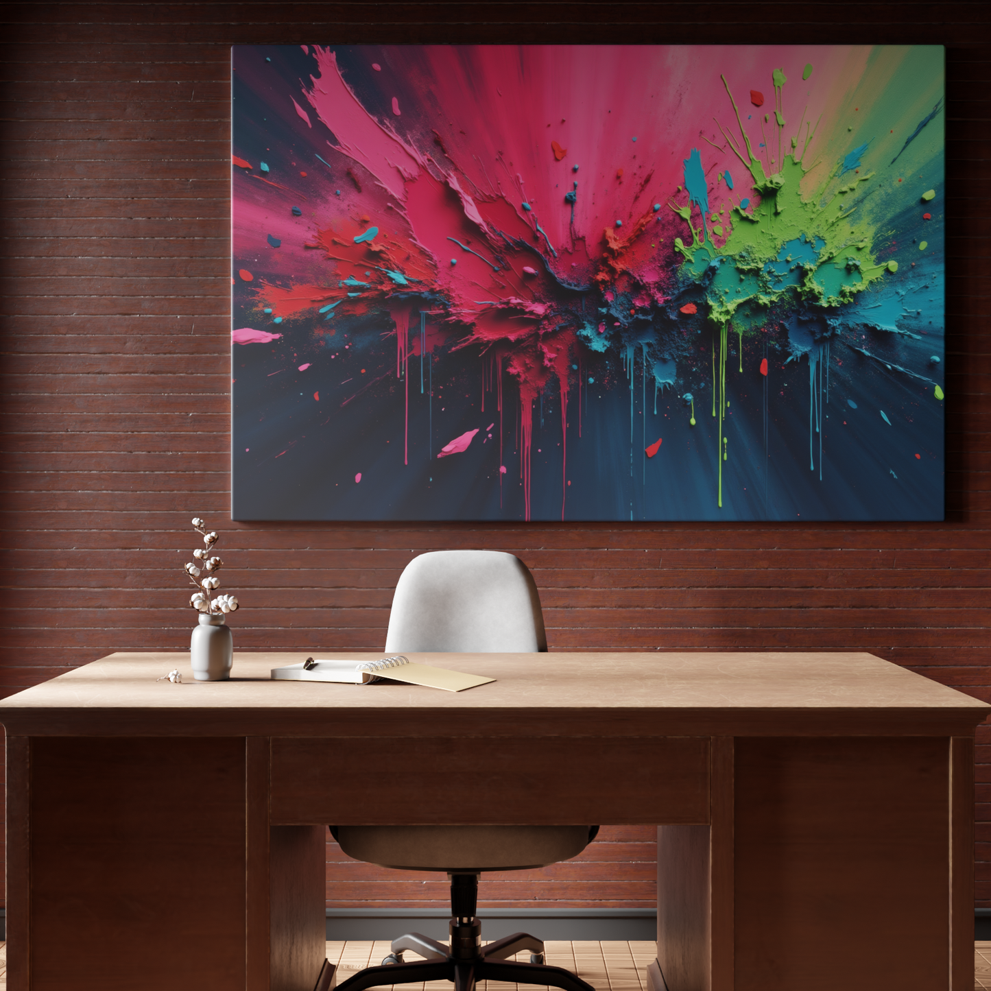Color Explosion Symphony