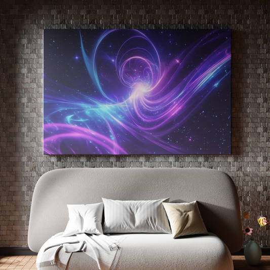 Cosmic Swirl: A Dance of Colors