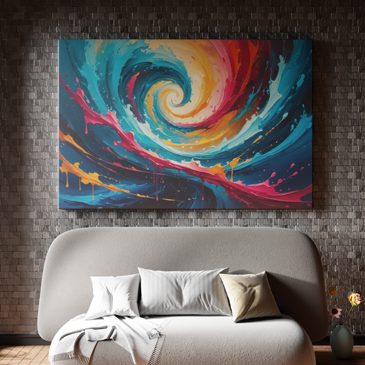 Vortex of Vivid Colors