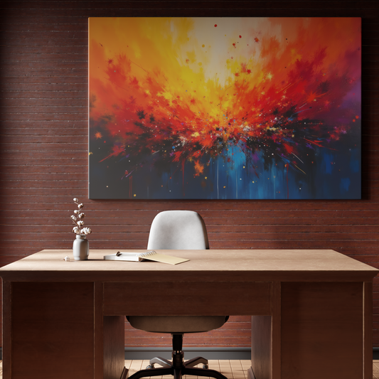 Explosion of Vibrant Hues