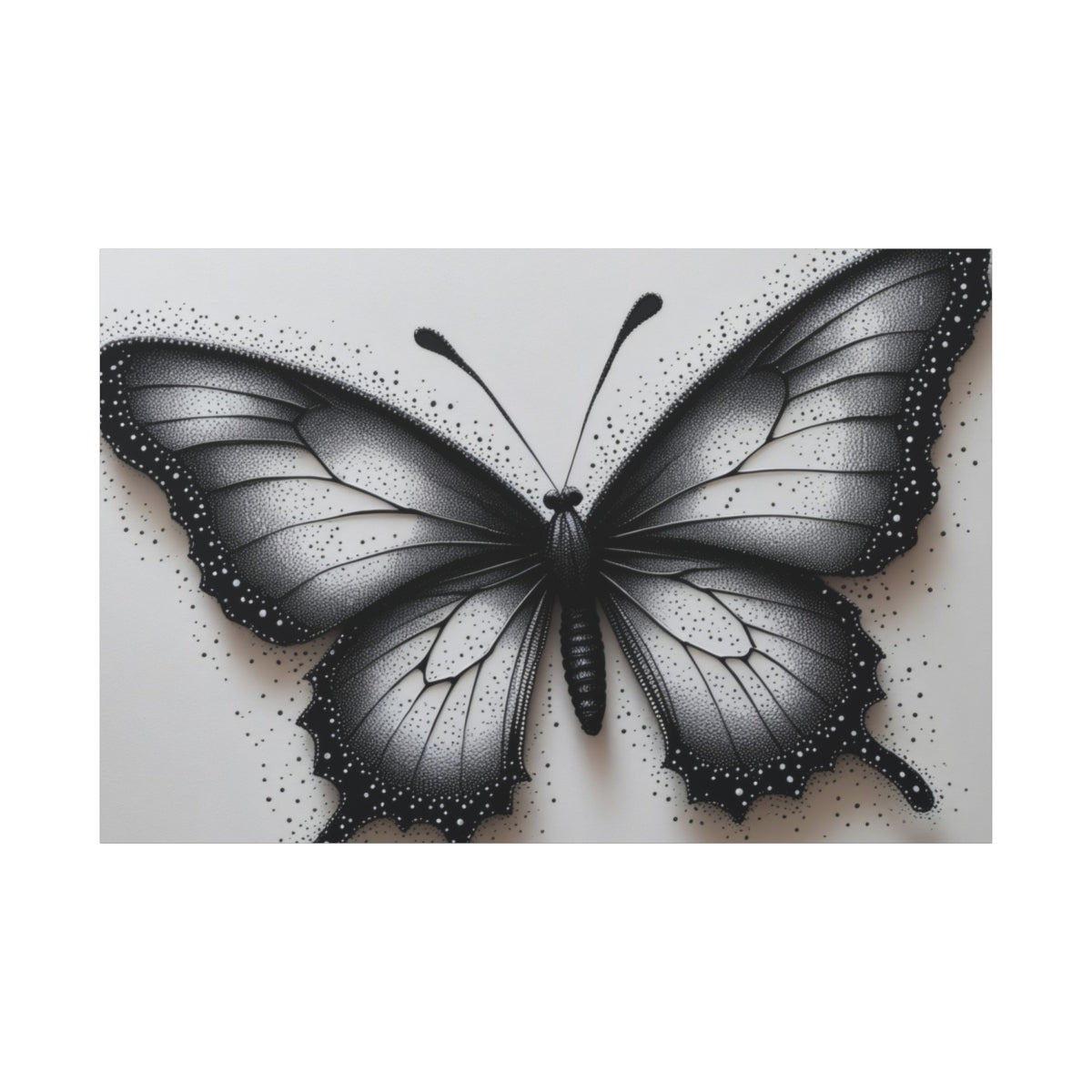 Ink Butterfly Elegance