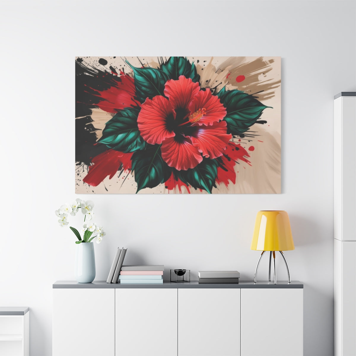 Eruption of Hibiscus