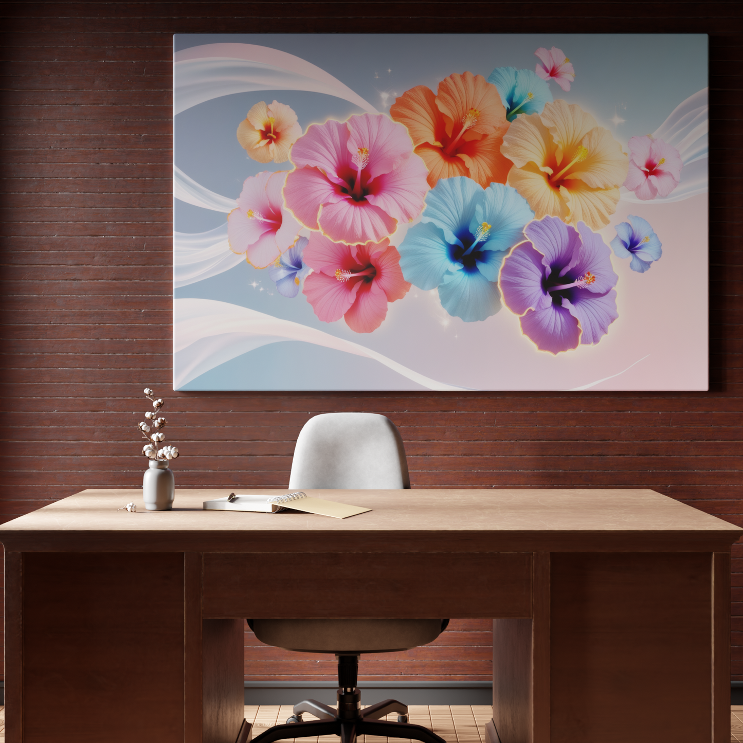 Floral Symphony in Pastels