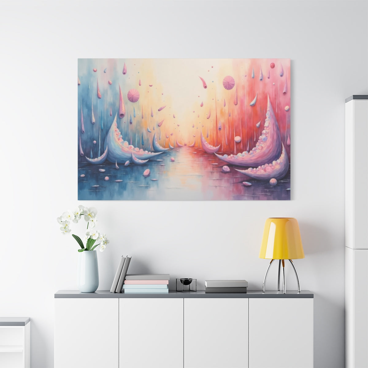 Dreamscape of Pastel Waves