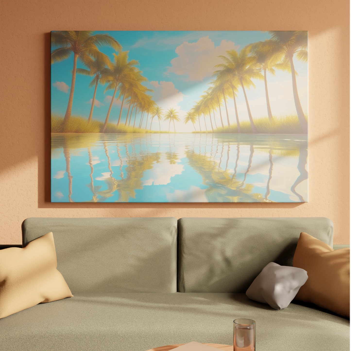 Endless Oasis Reflection
