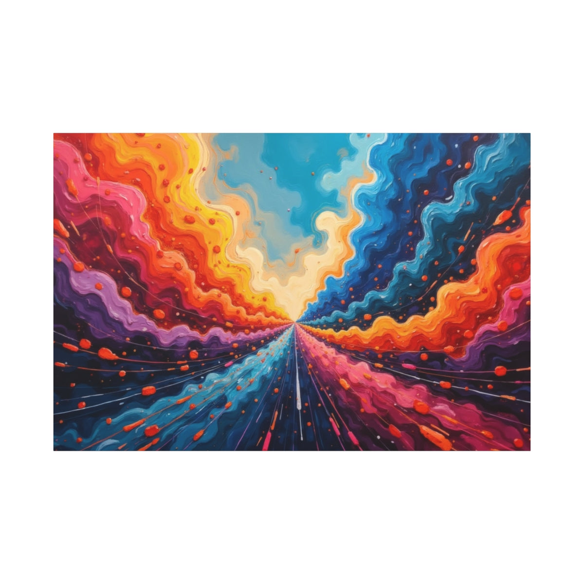 Cosmic Journey Through Waves