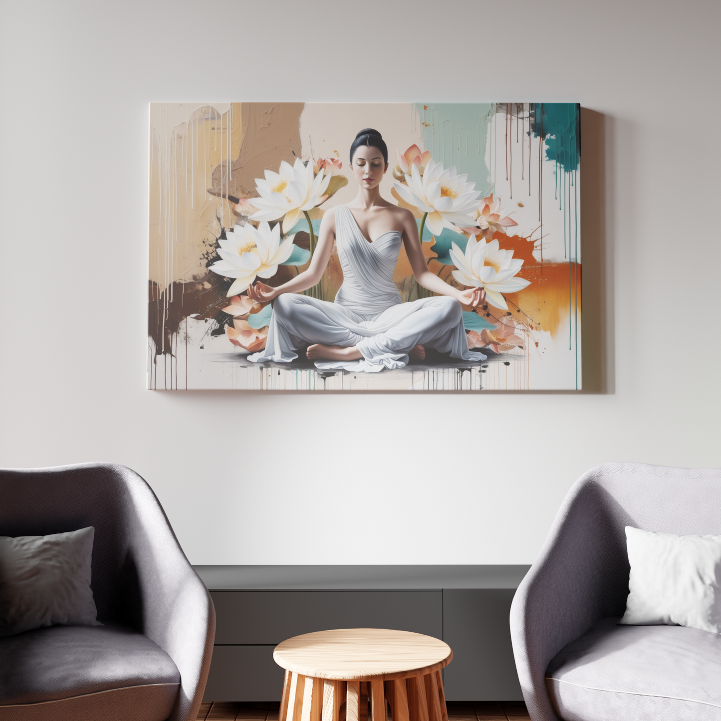 Serenity in Bloom: Lotus Meditation
