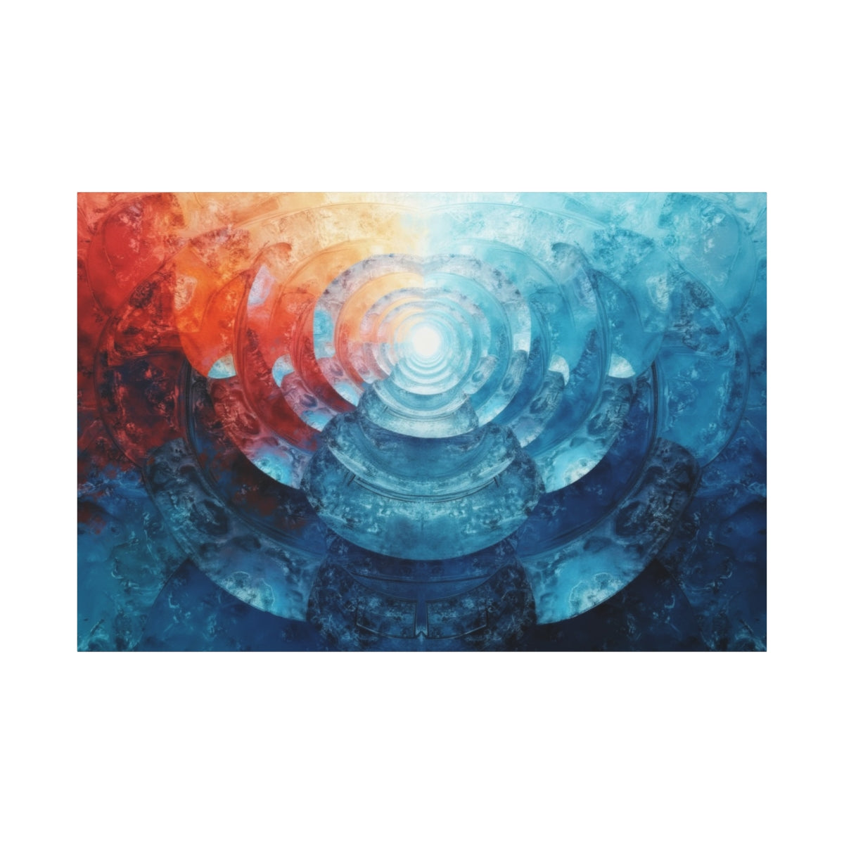 Ethereal Vortex: A Dance of Fire and Ice