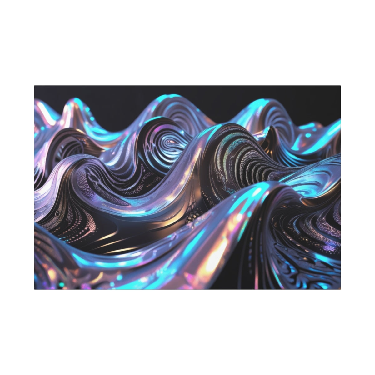 Luminescent Waves of Steel