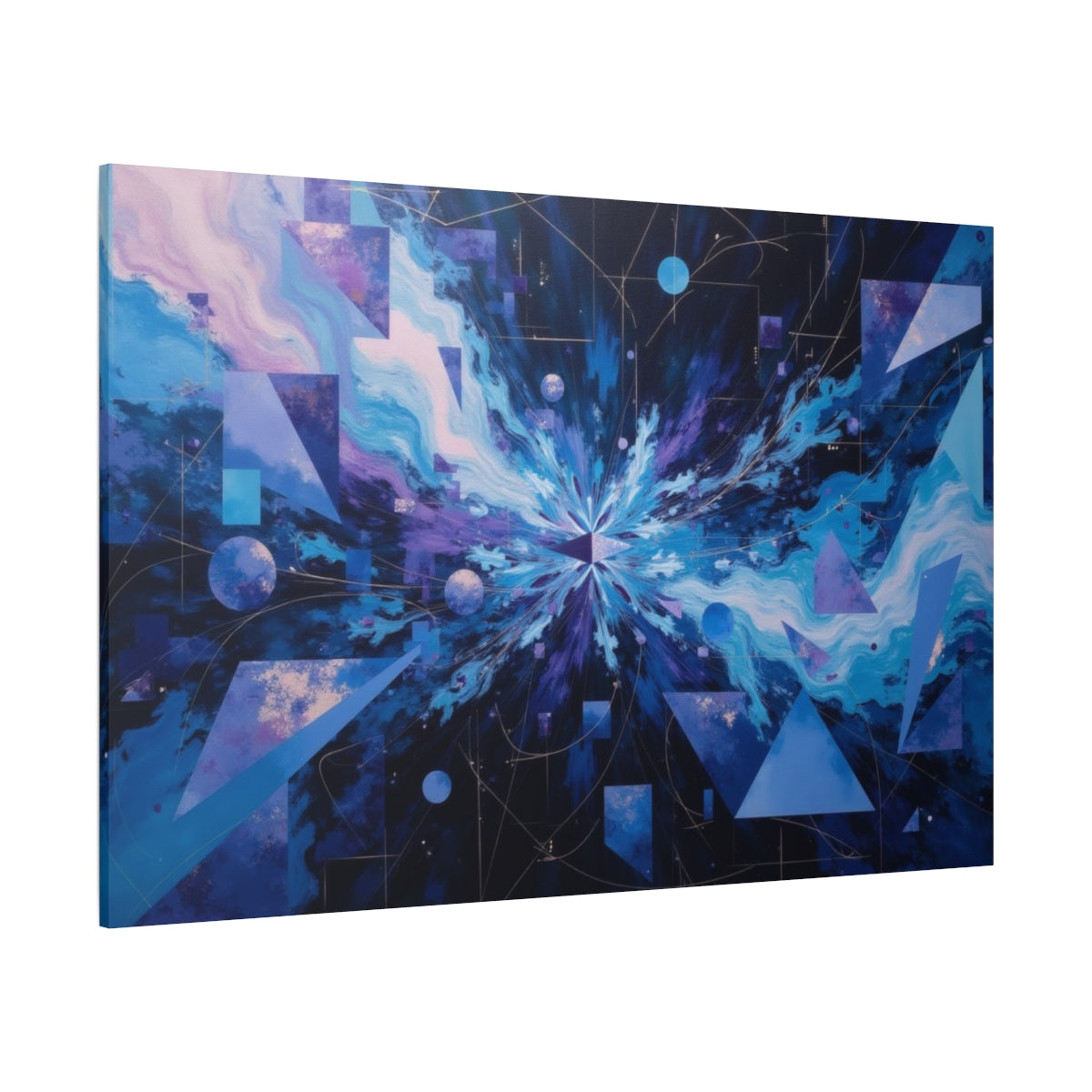 Cosmic Abstract: Universes Collide