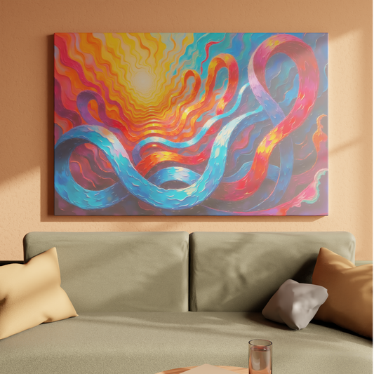 Eternal Dance of Colors