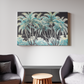 Tropical Oasis Silhouette
