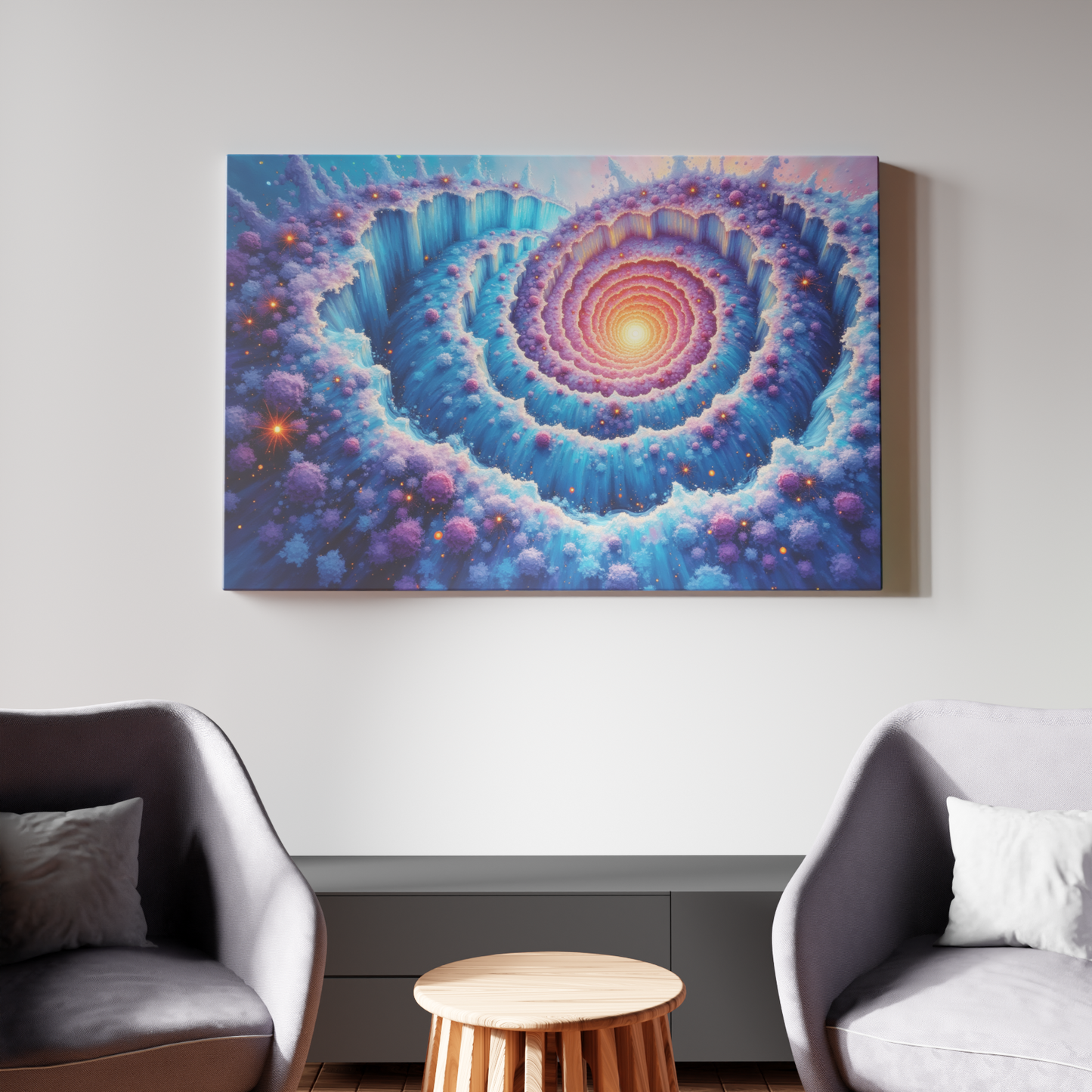 Cosmic Spiral Dreamscape