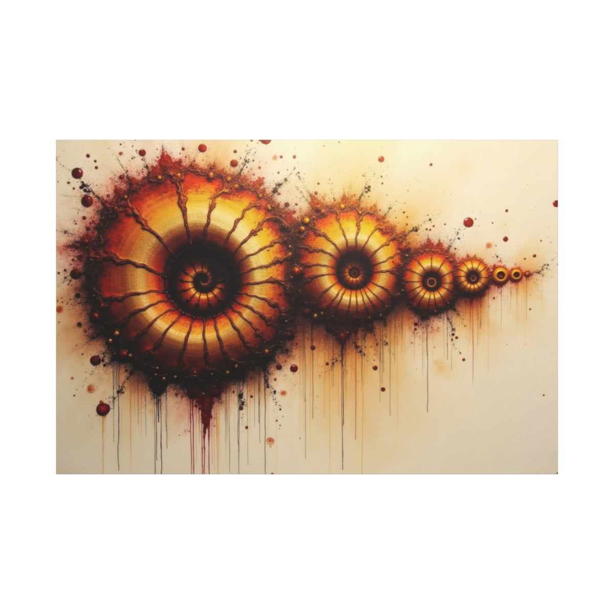 Golden Helices in Motion