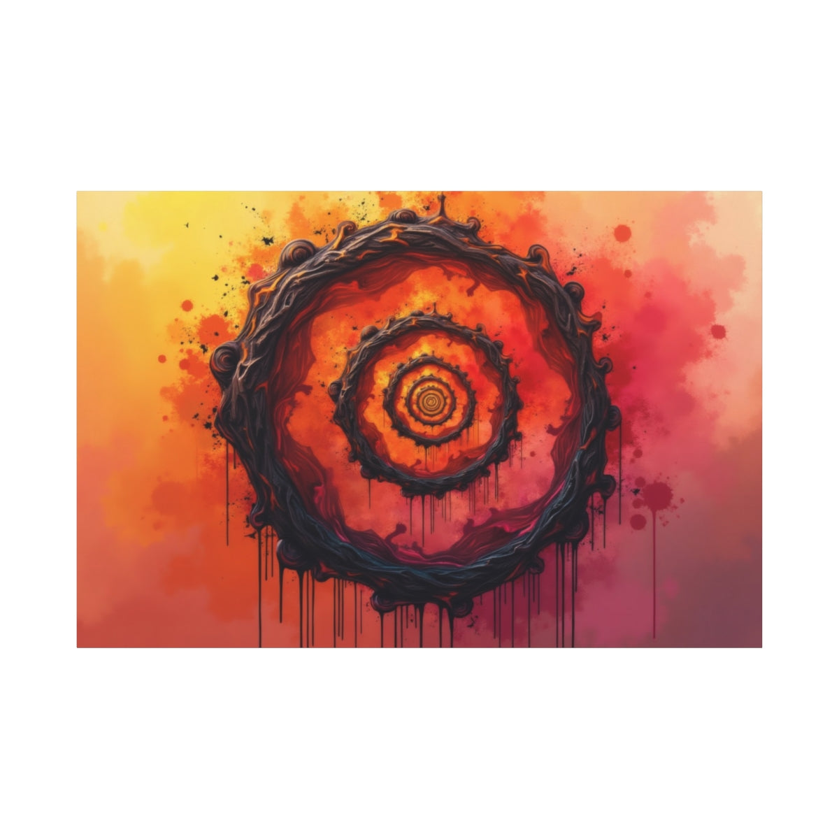 Spiral of Flames