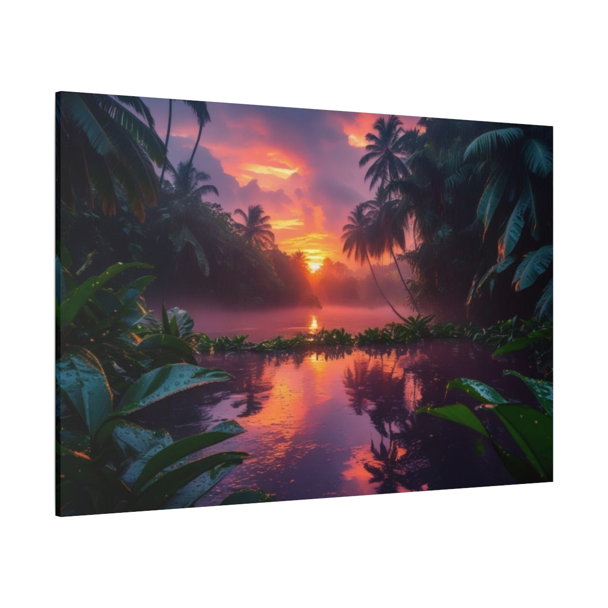 Tropical Sunset Serenity