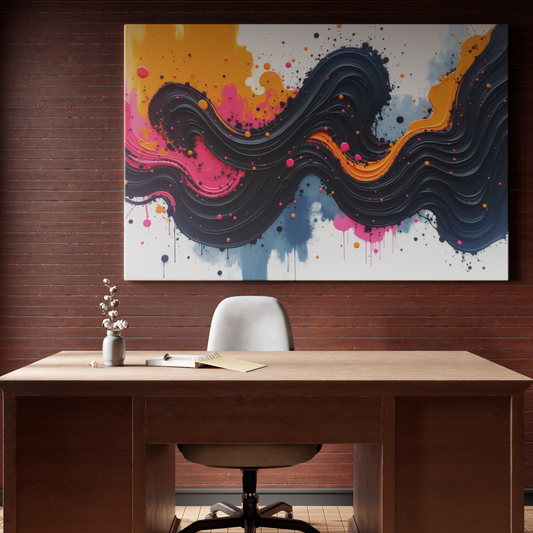 Rhythms of Color: Wavy Euphoria