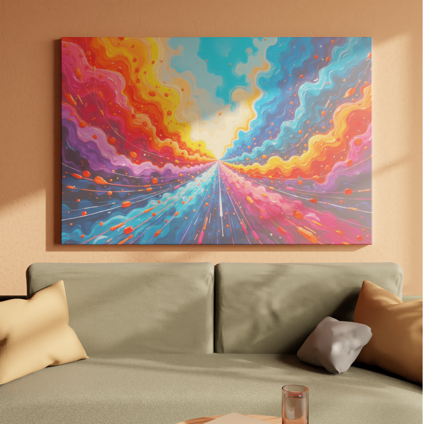 Cosmic Journey Through Waves