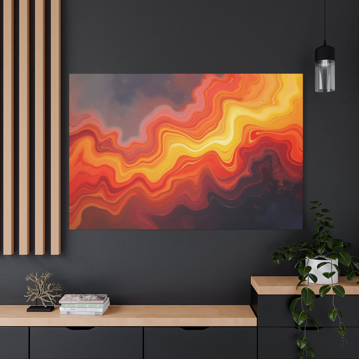 Molten Rhythm of Sunset