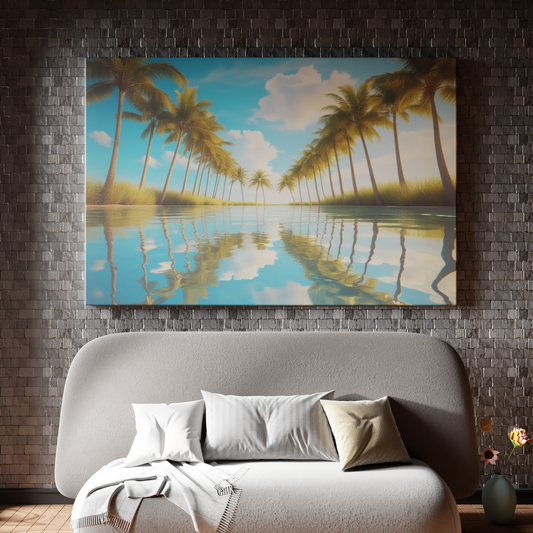 Endless Oasis Reflection