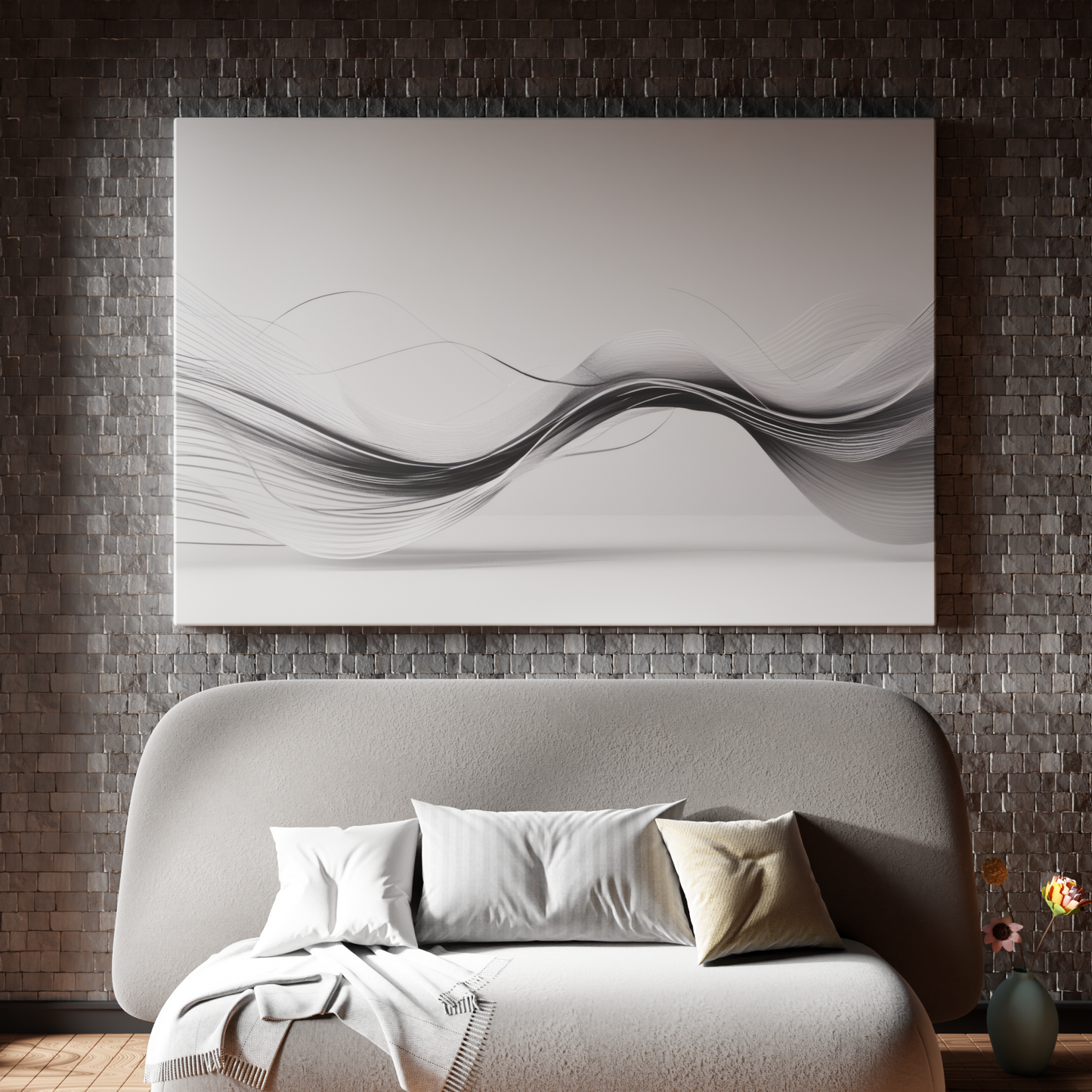 Monochrome Waves in Motion