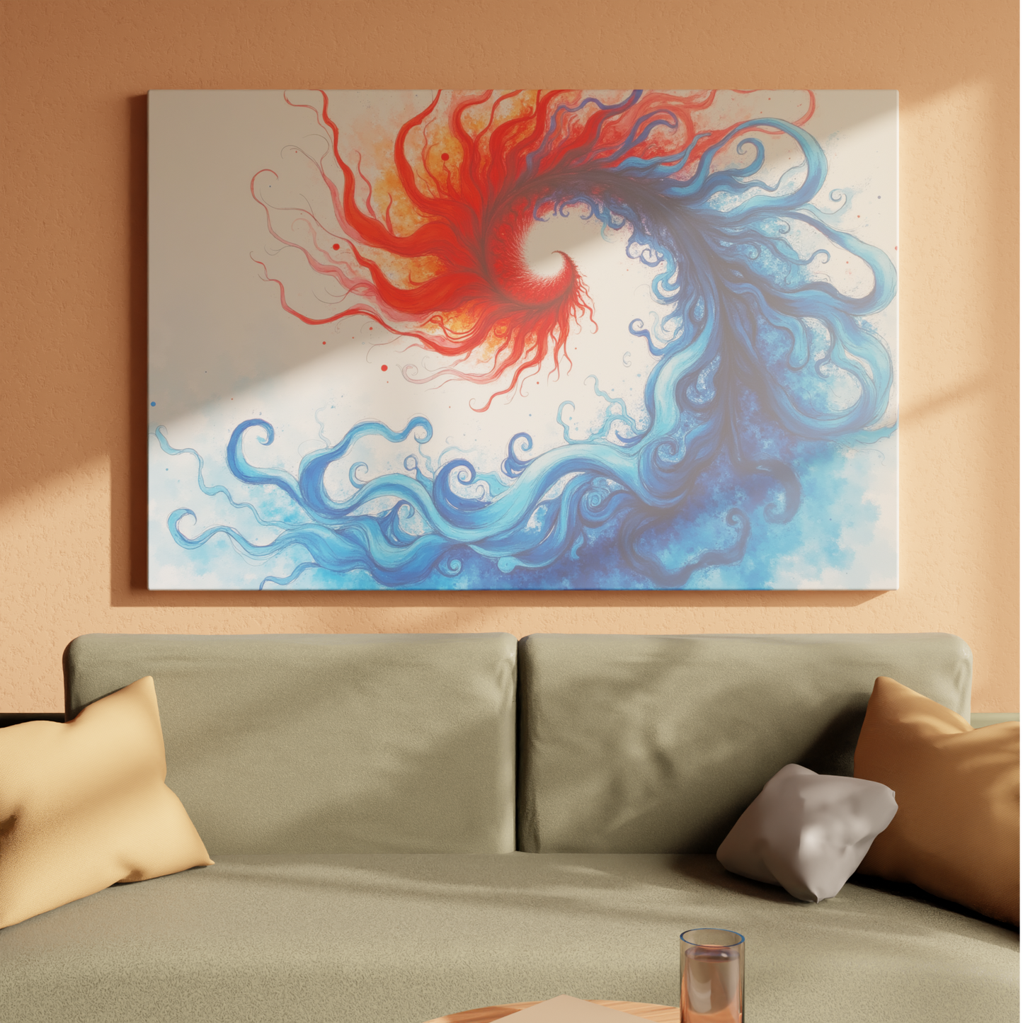 Dance of Fire and Ocean