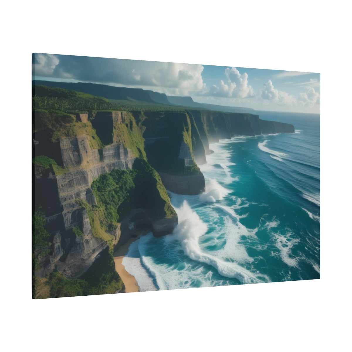 Majestic Cliffs and Ocean Symphony