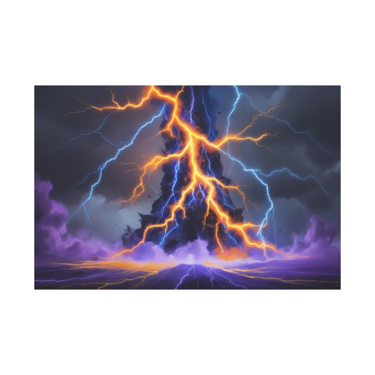 Electrifying Skies: A Dance of Lightning