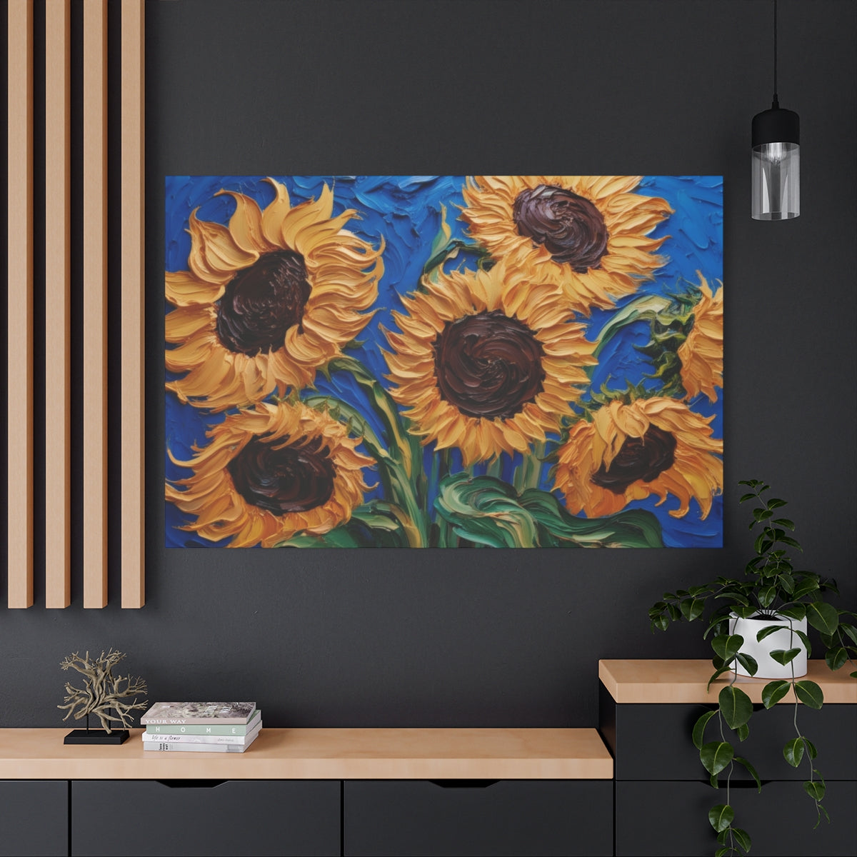 Sunlit Dance of Sunflowers
