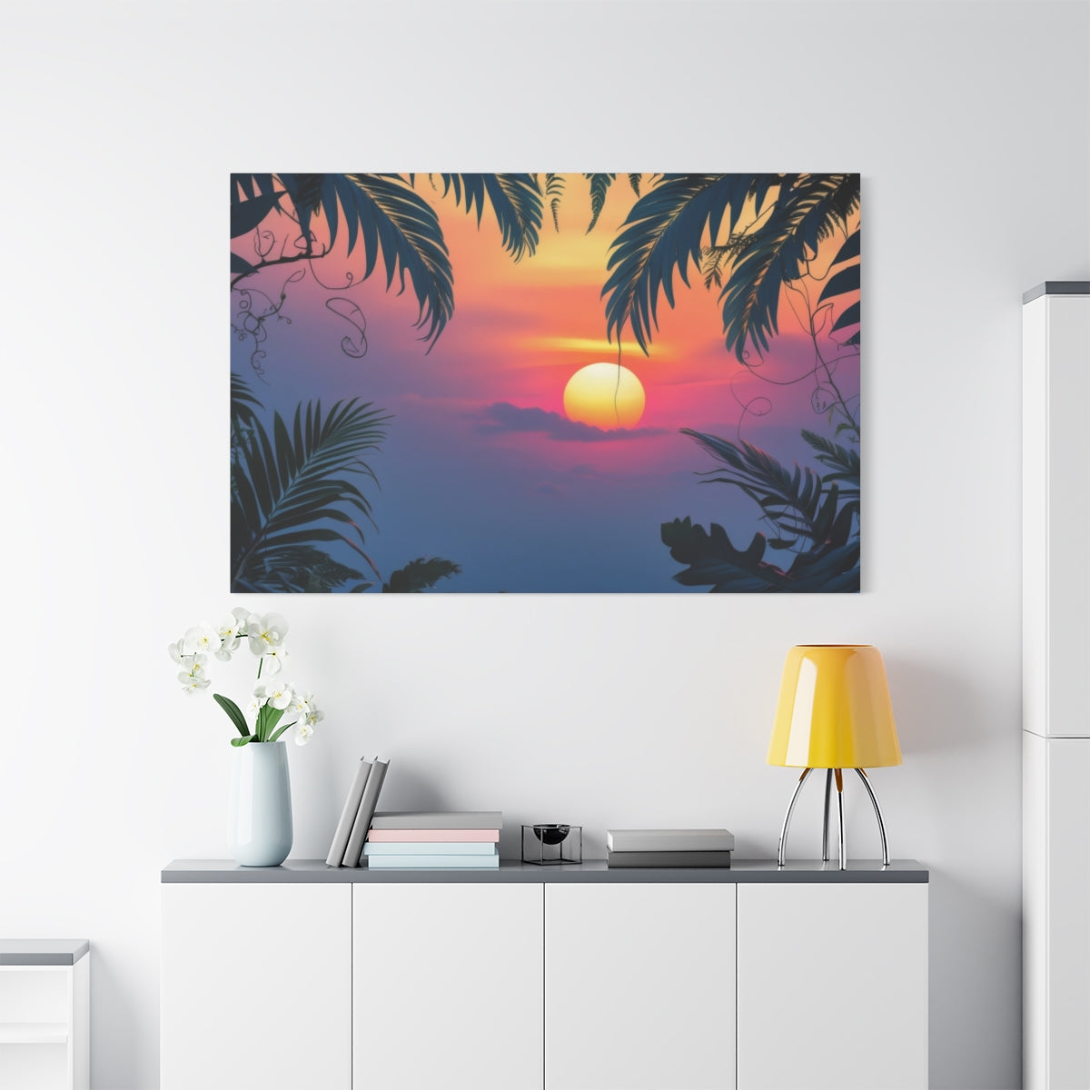 Tropical Sunset Serenity