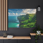 Emerald Cliffs Embrace the Ocean's Whisper