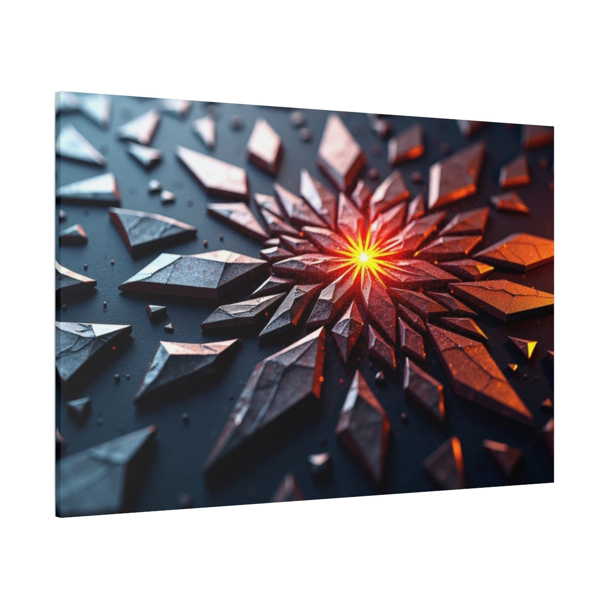 Geometric Solar Flare