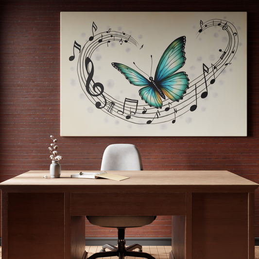 Symphony in Flight: Music and Butterfly Harmony