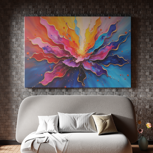 Colorful Burst of Joy