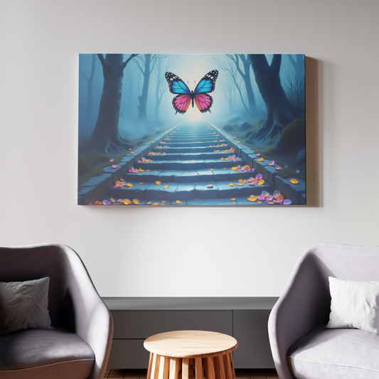 Enchanted Flight on Misty Steps