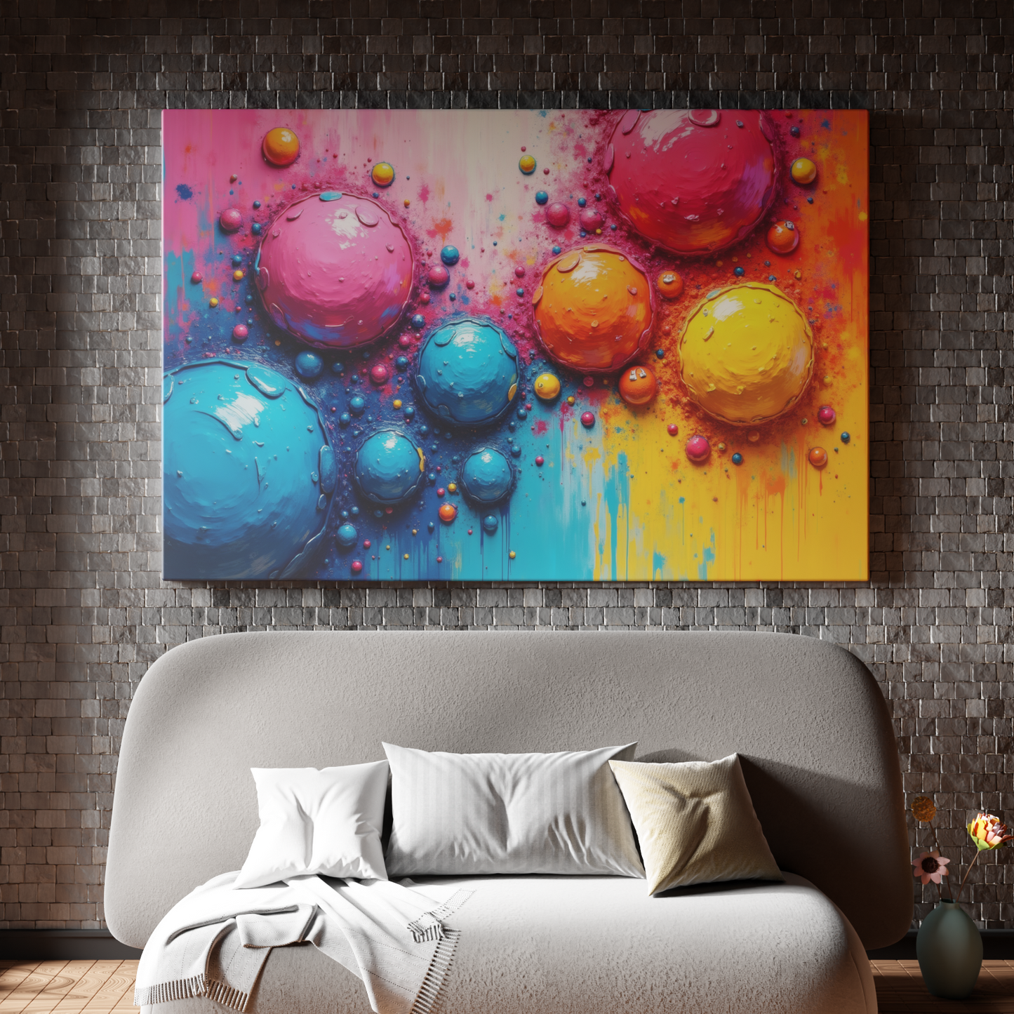Cosmic Bubbles of Color