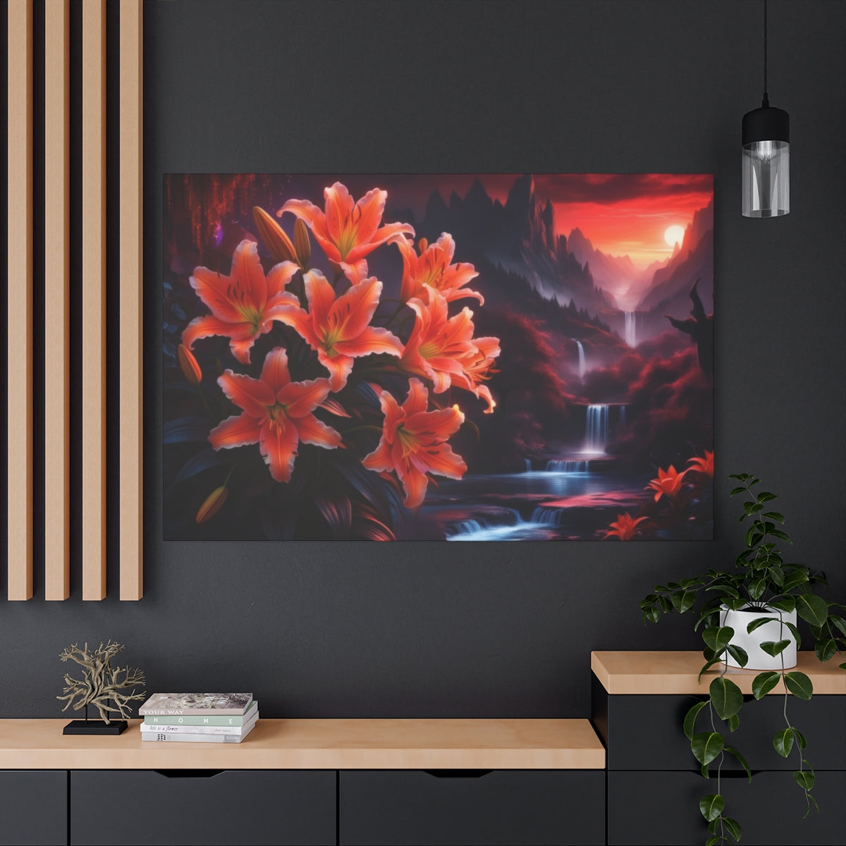 Twilight Blossoms in Enchanted Valley