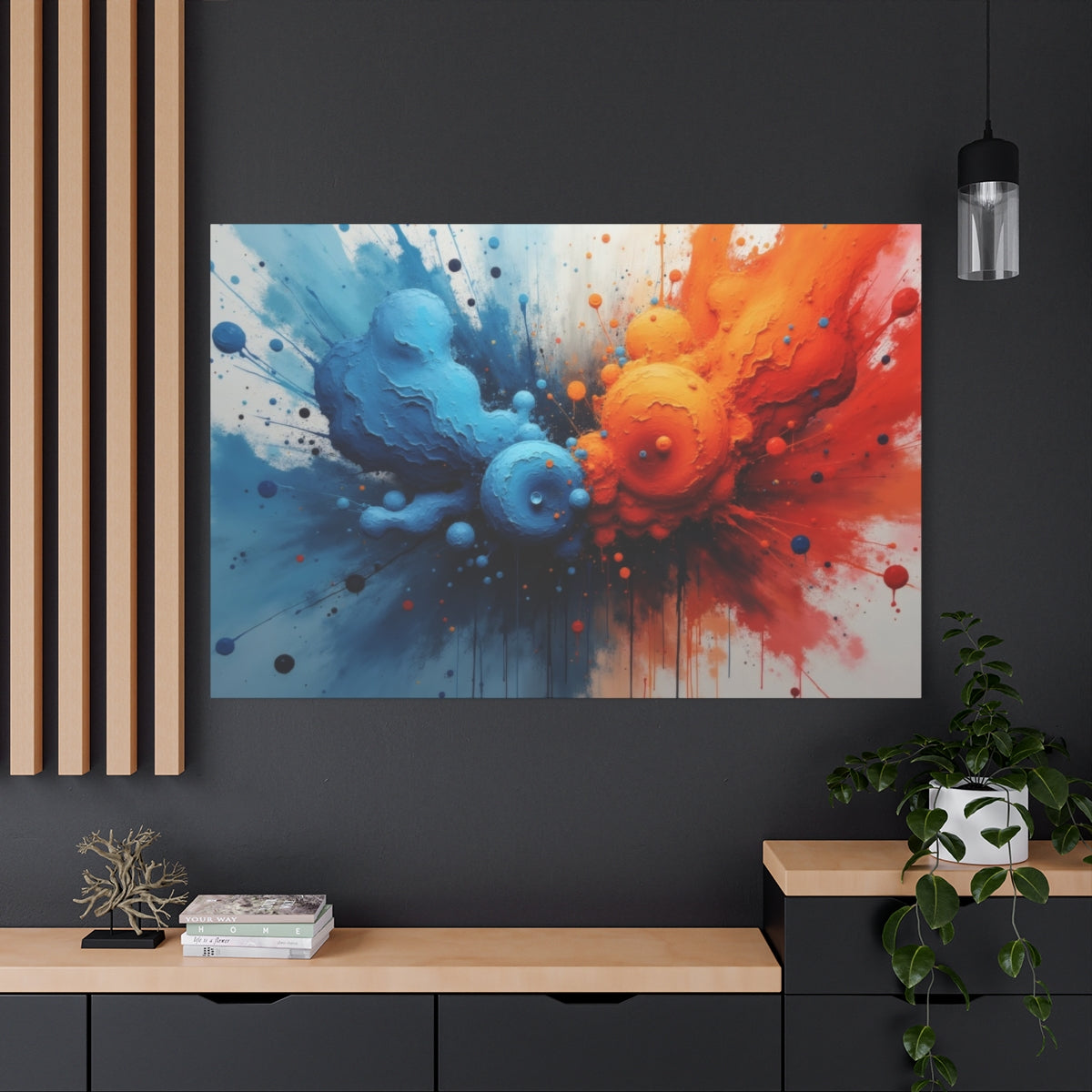 Dynamic Duality: Collision of Hues