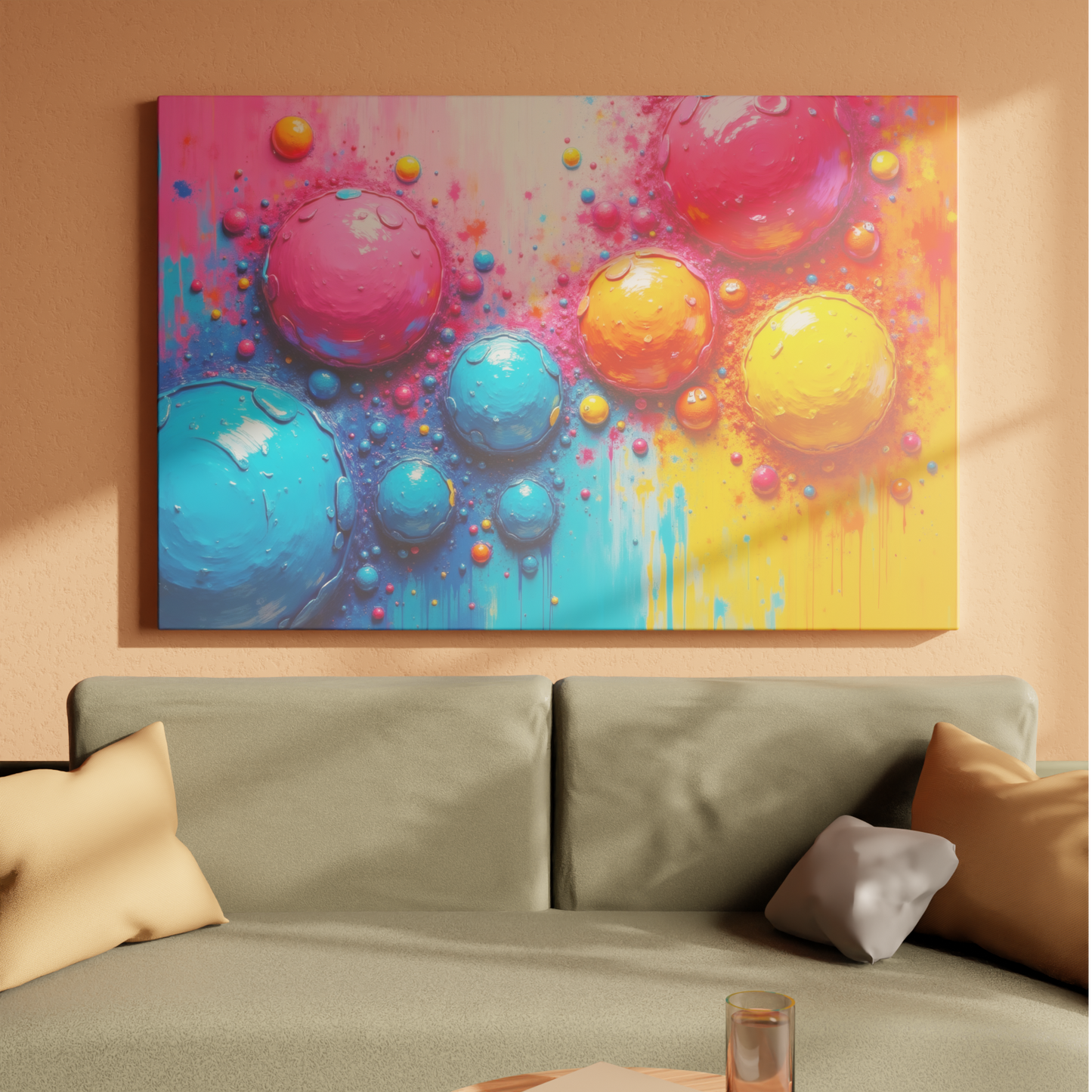 Cosmic Bubbles of Color