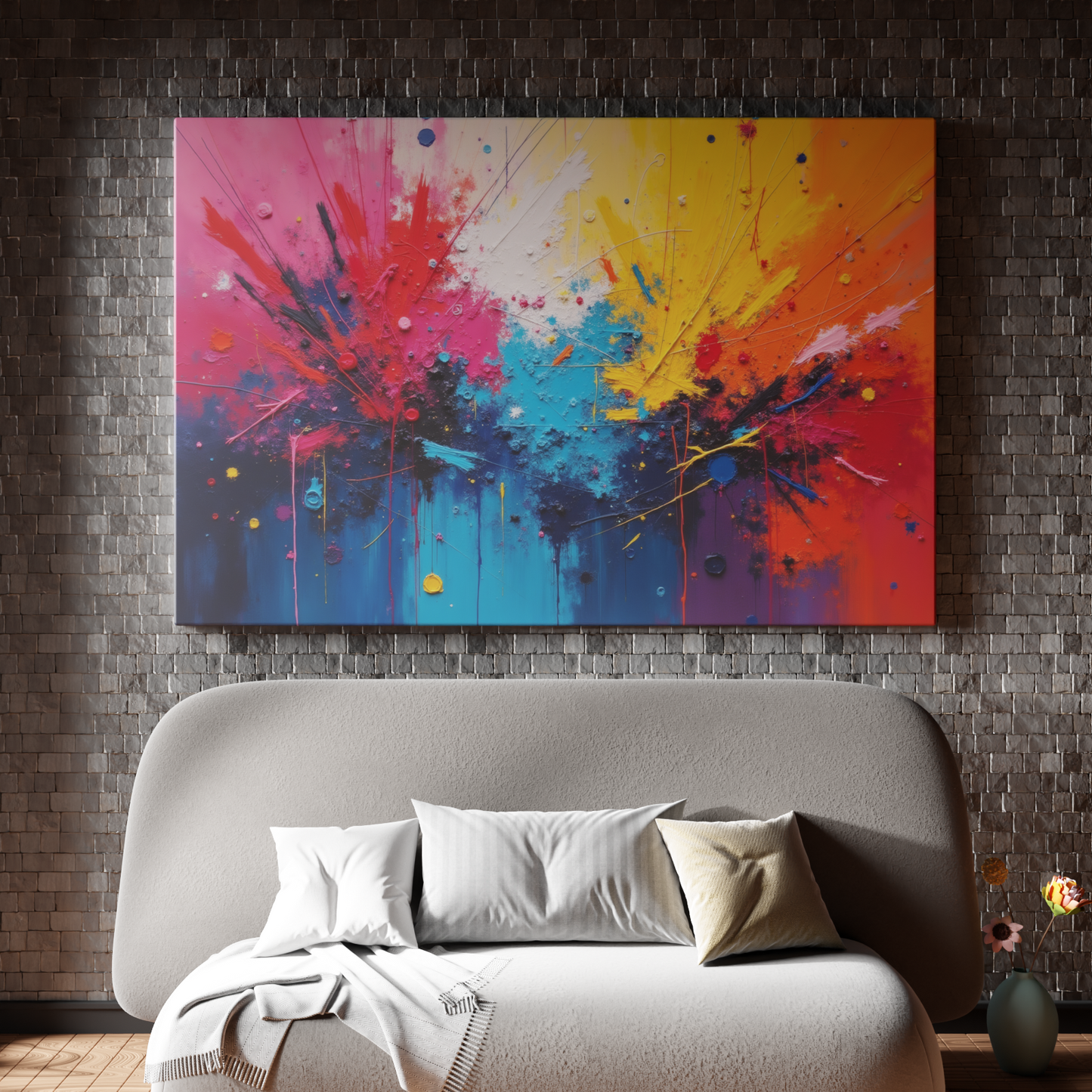 Explosive Color Symphony